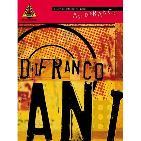 Guitar Recorded Versions: Best of Ani Difranco for Guitar