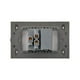 thumbnail image 4 of Placa Con 1 Contacto Y 2 Entradas USB Lucek FlatPack 12 plateado, 4 of 4