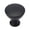 Matte Black, variant on Amerock Bp37330 Grail 1-5/16" Mushroom Cabinet Knob - Bronze