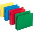 thumbnail image 1 of Smead Pochettes en Poly, 3-1/2 Pouces, Format Lettre, Coloris Assortis, Pack de 4 (73500), 1 of 4