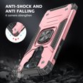 thumbnail image 2 of Funda de teléfono para Redmi Note 9 Pro/Note 9S de Uso Rudo Shock color + Mica de Cristal, 2 of 5
