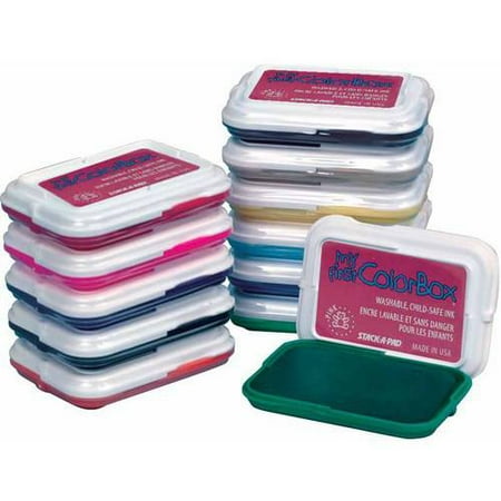 - ColorBox, My First ColorBox Washable Stamp Pads, 12 Color Set