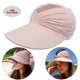 thumbnail image 1 of Sombrero de playa para mujer, sombrero de copa vacío para primavera y verano, sombrero para el sol 50 +, sombrero para el sol para mujer, sombrero deportivo para exteriores, 1 of 6