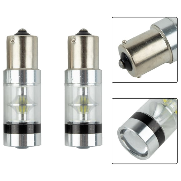 Bgsha REVERSE LIGHT CANBUS BULB 2PCS 1156 BA15S XBD LED Bulbs for Car Stop and Reverse Light with 360 Degree Beam Angle