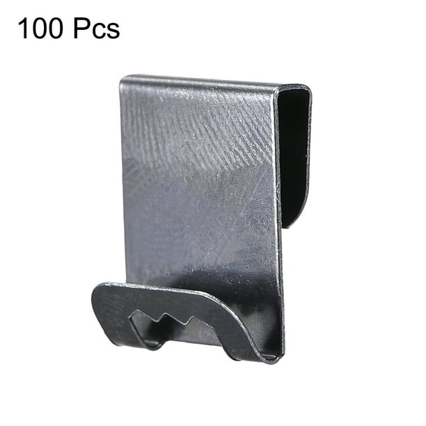 Photo Frames Hanger Hooks, 0.3mm Thick S-shaped Metal Wall Mount Album  Picture Hanging Clips, 100 Pcs 