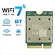 thumbnail image 3 of Tarjeta QCNCM865 WiFi7 Bluetooth 5.4 Tribanda 2.4G/5G/6Ghz 5800M M.2 Adaptador de Red Inalámbrica para 10/11, 3 of 5