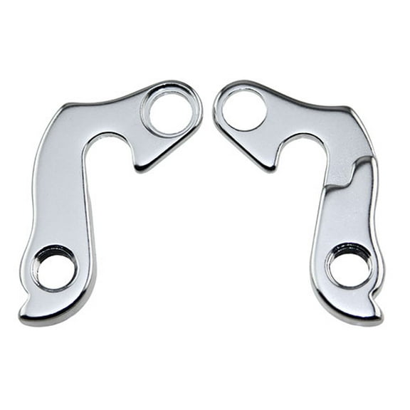 ALLOY BICYCLE REAR DERAILLEUR HANGERS BIKE DERAILLEUR HANGERS 020 SILVER. Bike part, Bicycle part, bike accessory, bicycle part
