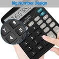 thumbnail image 6 of Clearance! Fdelink Ther Calculator Standard Black Desktop Function Calculator Calculator Office & Stationery Black, 6 of 7