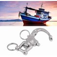 thumbnail image 5 of Swivel Swivel Snap Hook, Quick Links Quick Release Spring Hook For Sailboat Halyard Boats 316 Stainless Steel, 5 of 5