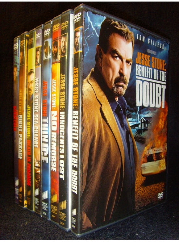 Jesse Stone 8 Movie Collection DVD (Death in Paradise / Stone Cold / Night Passage / Sea Change / Thin Ice / No Remorse / Innocents Lost / Benefit of the Doubt)
