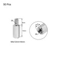 thumbnail image 2 of M4 x 12 mm + 6 mm Male to Female Hex Nickel Plated Spacer Standoff 50 Pcs, 2 of 4
