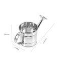 5pcs Mini Iron Watering Cans Fake Kettle Model Miniature Handheld