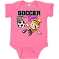 thumbnail image 3 of Inktastic Soccer Girl Girls Baby Bodysuit, 3 of 5