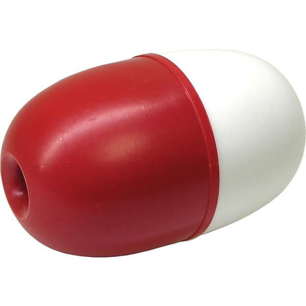Shoreline Marine Red/White Floating Marker Buoy, 5 in