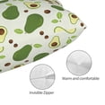 thumbnail image 3 of Sikiie Green Avocado Pillow Covers, Throw Pillow Case Cushion Covers,Cushion for Bedroom,Couch,Home-16"x24", 3 of 6