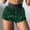 Army Green, variant on Women's Sequin Shorts Fashion Casual Low Rise Casual Solid Color Sparkly Clubwear Hot Pants for Party,Glitter Rave Micro Shorts Hot Pants Blue M