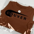 thumbnail image 4 of COUVER Unisex Soft Cotton Solid Color Long Sleeve Kids/Children's Crew Neck Shirt, Brown (Chocolate) 12M, 1 Pack, 4 of 7