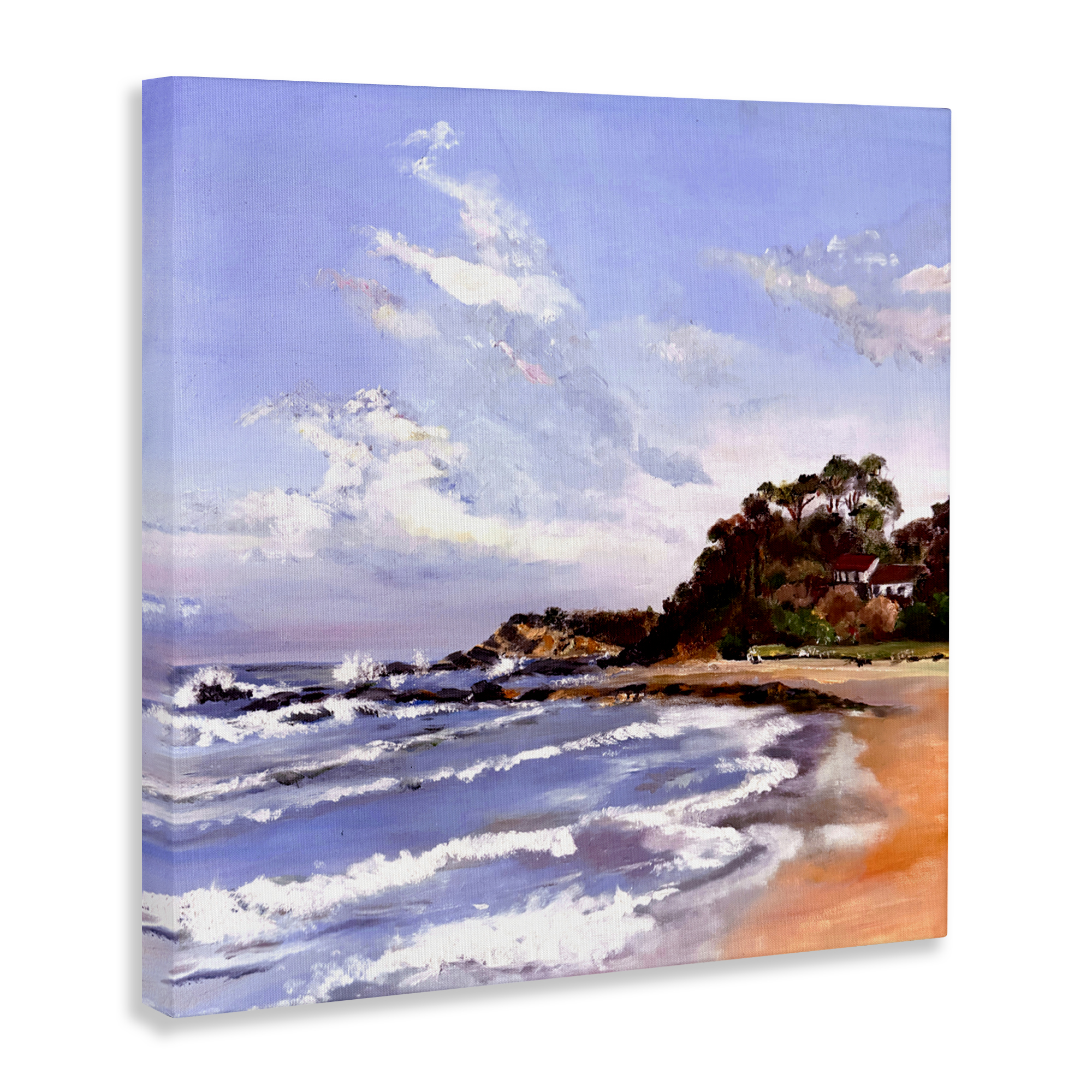 Malua Bay Seascape Canvas Wall Art, design by Patricia Reynolds