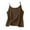 Coffee, variant on OIOLOYJM Cotton Linen Tank Tops for Women Summer Casual Sleeveless Gauze Shirt Basic Layering Camisoles Beach Vacation Soft Clothes Watermelon Red XL