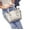 Silver, variant on Cat Purse for Women - Cute Gothic PU Leather Top Handle Shoulder Bag, 3-Way Crossbody for Teens (10.63×7.28×4.02in, 2-Year Warranty)