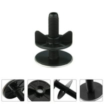 UPOUART Black Plastic Kitchen Sink Drain Plug, Fading-Resistant Tap Hole Cover for Sink, 1 Pack