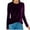 A01_(deals)Purple, variant on Womens Plus Size Velvet Tops Crewneck Long Sleeve Casual Pullover for Women Soft Warm Shirts Comfy Velour Blouses Tops