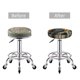 thumbnail image 5 of Disketp Skeleton Chef BBQ Scene Funda Redonda para Taburete, Funda de Cojín para Silla de Bar Suave y Elástica-14 inch, 5 of 7