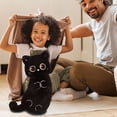 thumbnail image 5 of 20.9in Cute Cat Plush Pillow, Long Sleeping Body Bolster, Stuffed Animal Cushion for Home Decor, Soft Hugging Toy for Birthday Gifts, Long Kitten Doll, 5 of 5