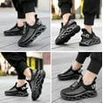 thumbnail image 5 of Men's Lightweight Running Shoes Slip On Athletic Walking Sneakers, 5 of 13