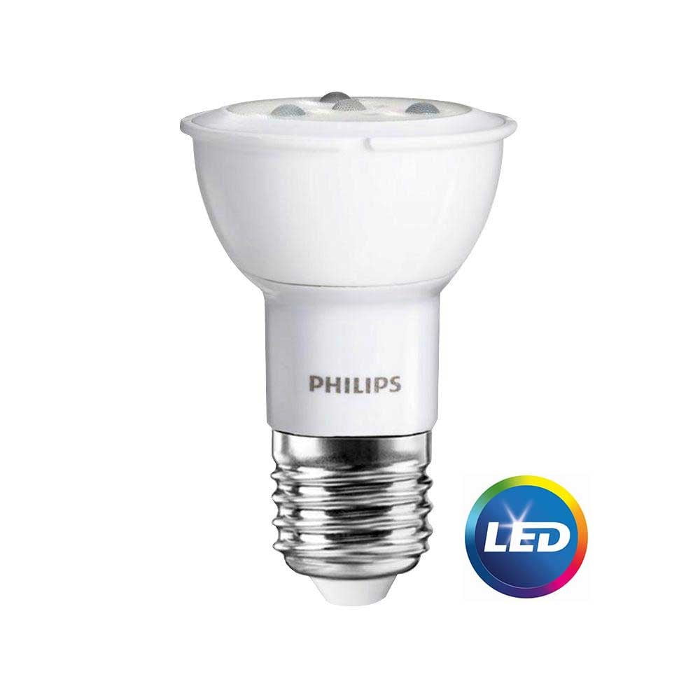 Philips Dimmable Flood Light Bulb, PAR16, Bright White, WE - Walmart.com