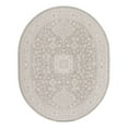 thumbnail image 3 of Unique Loom Outdoor Aztec Collection Area Rug - Chalca (7' 10" x 10' Oval Light Gray/Ivory), 3 of 7
