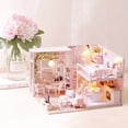 thumbnail image 1 of Kit de Casa de Muñecas Miniatura BuyWeekMX Madera 1/24, 1 of 7