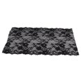 thumbnail image 4 of Cinta de encaje Bling Bling 24 cm de ancho 10 yardas Negro, 4 of 12
