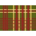 thumbnail image 1 of Ahgly Company Indoor Rectangle Patterned Dark Yellow Green Area Rugs, 5' x 7', 1 of 6
