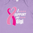 thumbnail image 4 of Inktastic Breast Cancer Awareness I Support My Gigi with Pink Ribbon Boys or Girls Baby Bodysuit, 4 of 5