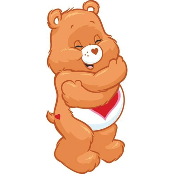 Design with Vinyl Tenderheart Bear Cartoon Wall Decal