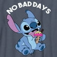thumbnail image 2 of Boy's Lilo & Stitch No Bad Days  Graphic Tee Navy Blue Heather Large, 2 of 4