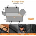 thumbnail image 5 of Dog Car Seat Cover for Pets 100% Waterproof Seat Cover Hammock 600D Heavy Duty Scratch Proof Nonslip Durable Soft Back Seat Covers for Full Size Trucks, 5 of 6