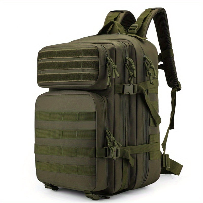 Stylish Leather & Canvas Travel Backpack - Perfect for Any