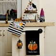 thumbnail image 3 of 2 Pack Fall Kitchen Towels Dish Towels, 16x24 Inch Seasonal Cloth Tea Towel Pumpkin Buffalo Plaid Halloween Hand Towel Dishcloth Autumn Cloth Towel for Farmhouse Home Housewarming Gift, 3 of 5