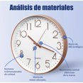 thumbnail image 4 of Reloj De Pared Digital Moderno De 30 Cm Moderno Y Silencioso, 4 of 4