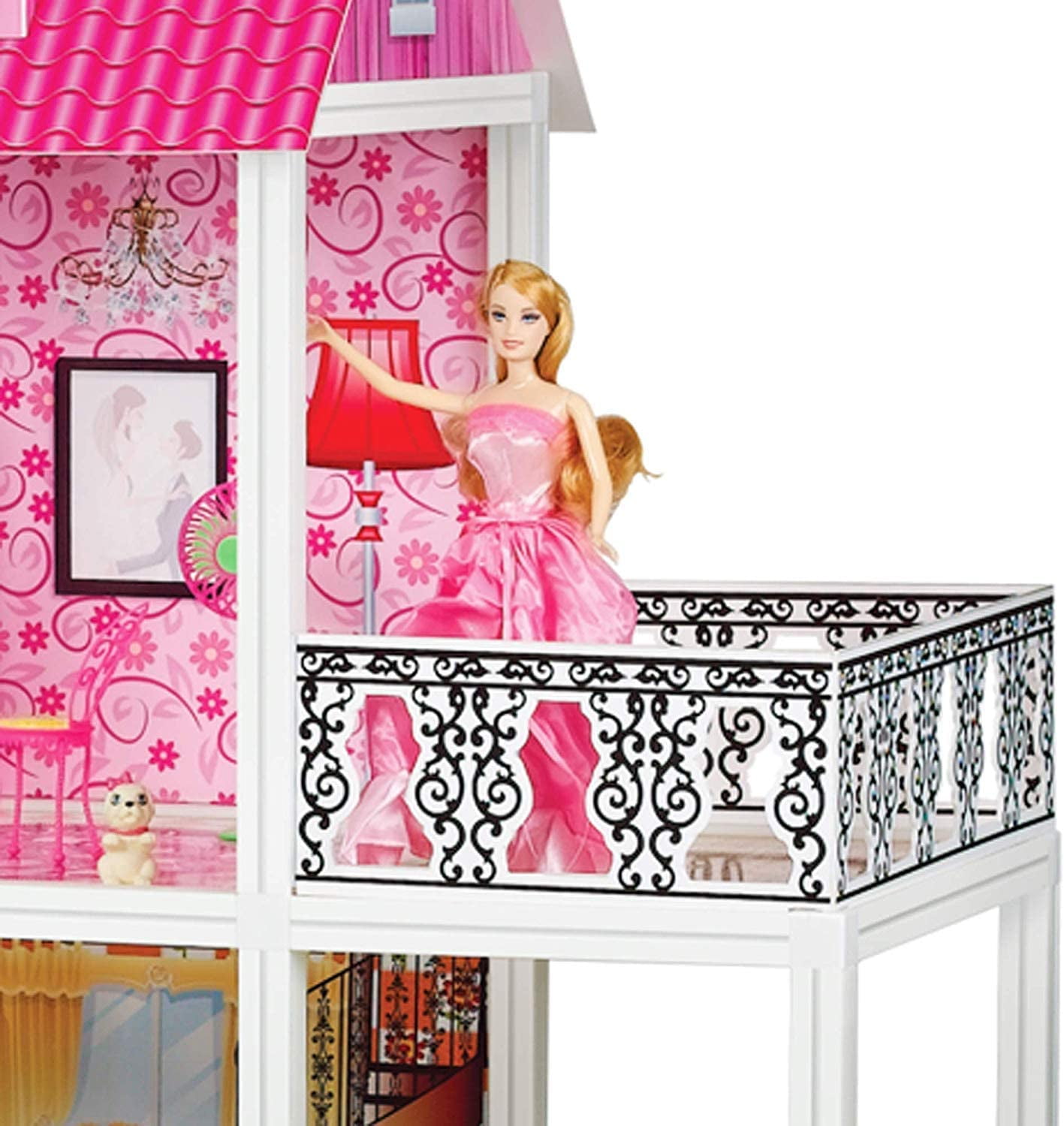 Plastic Barbie Splendid Doll House