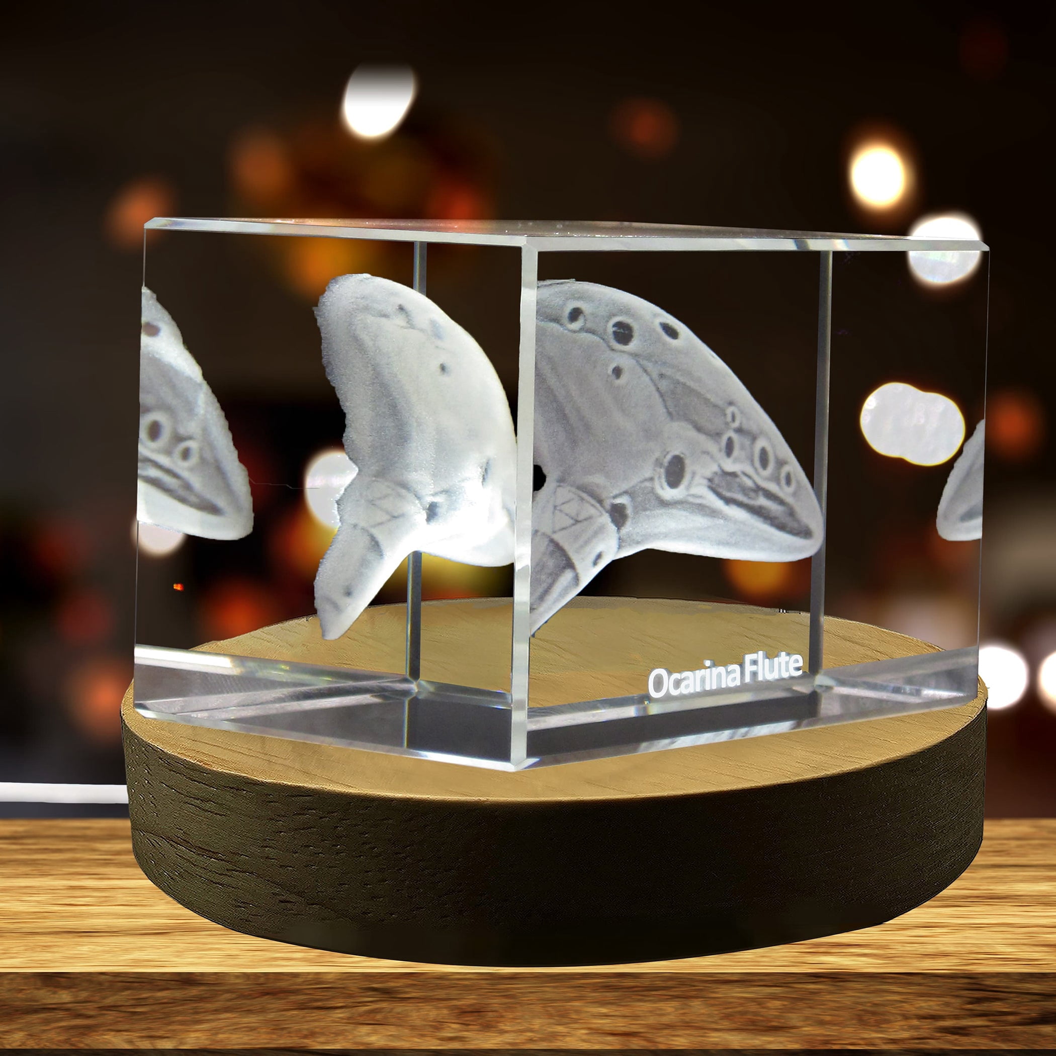 Ocarina 3D Engraved Crystal 3D Engraved Crystal Keepsake/Gift/Decor/Collectible/Souvenir