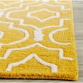 thumbnail image 2 of Safavieh Cambridge 6' X 9' Hand Tufted Wool Rug in Gold and Ivory, 2 of 10
