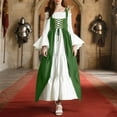 thumbnail image 6 of Hvyesh Womens Medieval Renaissance Costume Cosplay Over Dress Victorian Dress Vintage Gothic Dress, 6 of 8