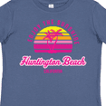 thumbnail image 4 of Inktastic Summer Enjoy the Sunshine Huntington Beach California Pink Boys or Girls Toddler T-Shirt, 4 of 5