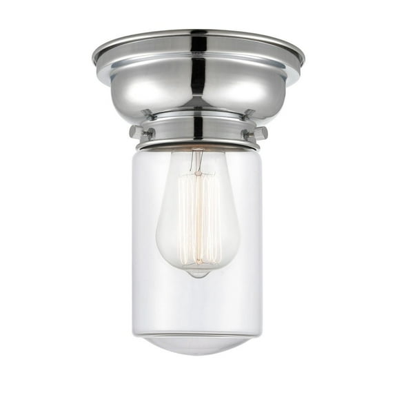 Innovations Lighting 623-1F Dover Dover 6" Wide Convertible Flush Mount Ceiling Fixture /