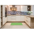 thumbnail image 6 of Ahgly Company Machine Washable Indoor Rectangle Transitional Emerald Green Area Rugs, 5' x 8', 6 of 7