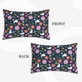 thumbnail image 4 of Fotbe Floral Rabbit Pillow Cases - Envelope Closure - Luxury, Extra Soft, Cooling Pillow Covers - Wrinkle, Fade, Stain Resistant-20"x30", 4 of 8