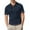 Navy, variant on Afdoent Mens Shirts Male Summer Mesh Ice Silk Solid Color Shirt Top Golf Shirts For Men Casual Lightweight Mens Shirts